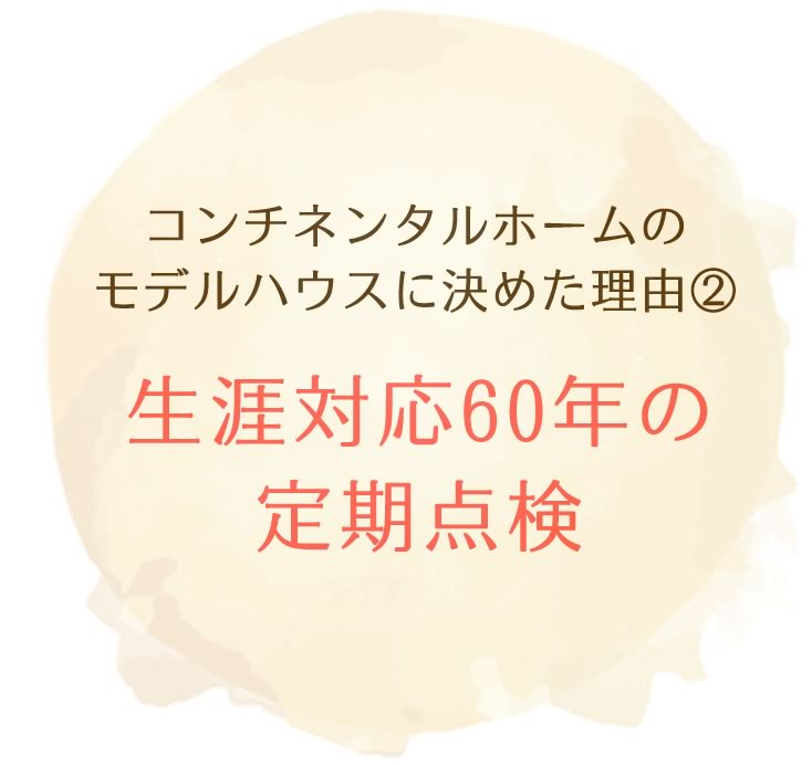 生涯対応60年の定期点検